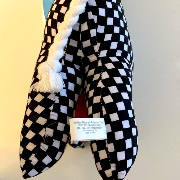 Overly Raker Molly Moo Stuffed Standing 1994 Cloth Black White Cow Collection - Picture 8 of 13